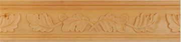 Picture of 3 1/2" W x 1" THK Leafe Crown Moulding 