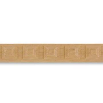 Picture of 11/16" W x 1/4" THK Architectural carved Moulding