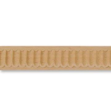 Picture of 1 1/2" W x 1/4" THK Fluted Moulding 