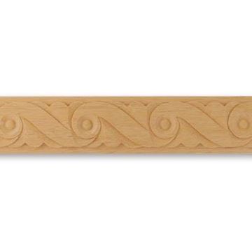 Picture of 2 1/4" W x 1/4" THK Wave Scroll Moulding