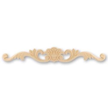 Picture of 18" X 2-3/4" X 3/8" Handcarved Applique Onlay 