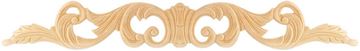 Picture of 20-1/4" X 2-3/4" X 3/8" Handcarved Applique Onlay 