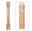 Picture of  3-3/4" x 3-3/4" x 42" Handcarved Mantel Bases  Posts 