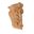 Picture of Unfinished Low Profile Acanthus Corbel Red Oak (CORBEL-A-10-RO)