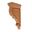 Picture of Unfinished Narrow Mission Corbel Maple (CORBEL-M-4-MP)