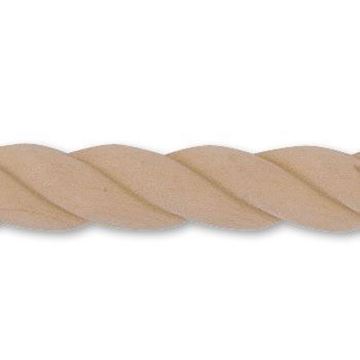 Picture of Architectural Rope Moulding Whitewood (893AWW)