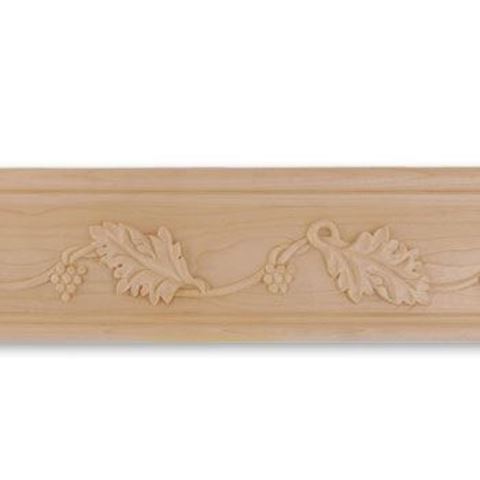 Picture of Grape Craved Moulding Whitewood (966AWW)