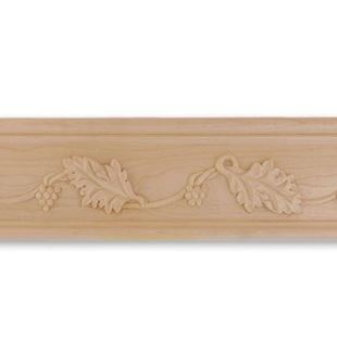 Picture of Grape Craved Moulding Whitewood (966BWW)