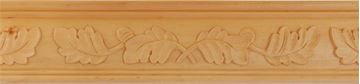Picture of Leafe Crown Moulding Whitewood (967AWW)