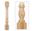 Picture of Handcarved Mantel Bases  Posts Birch (501BR)