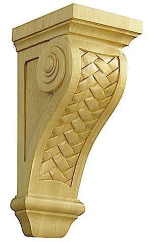 Picture of Traditional Weaved Corbel Hard Maple (602570HM1)